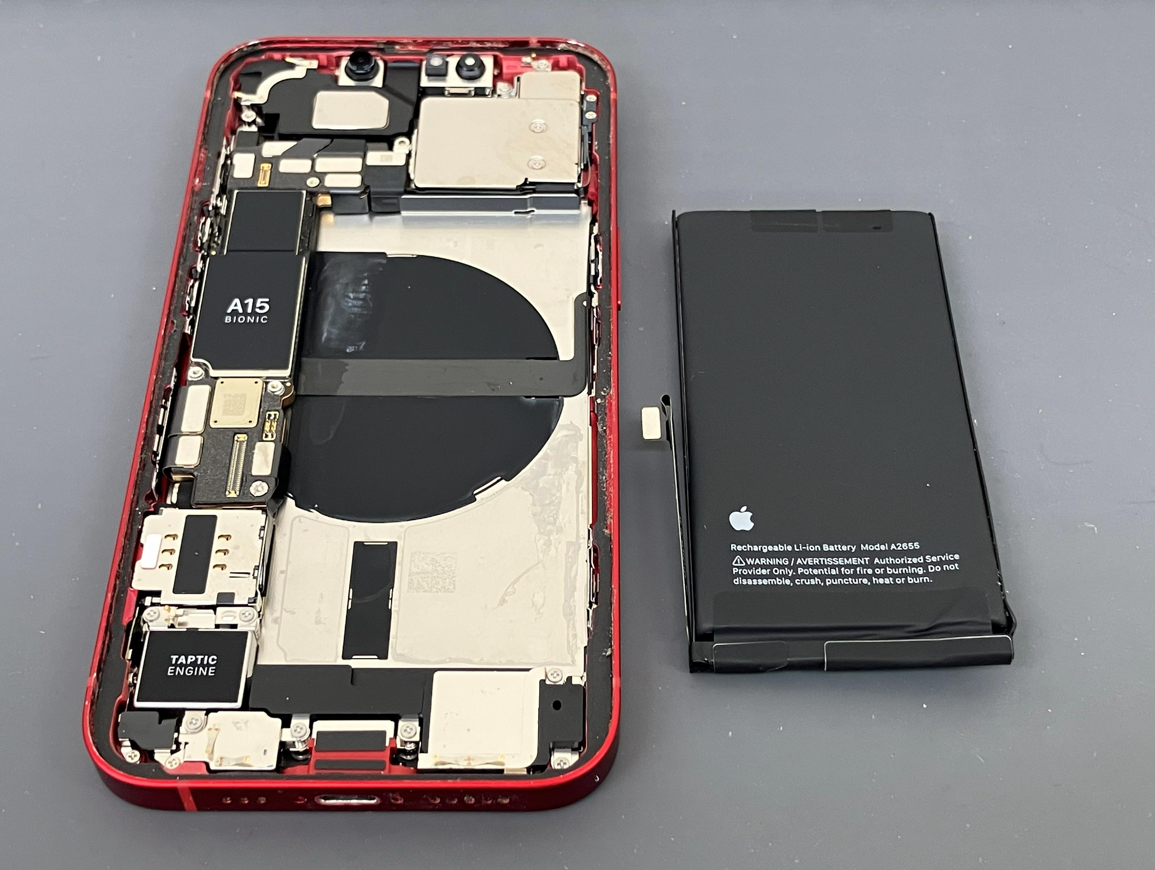 豊川市】iPhone13のバッテリー交換修理｜電池の減りが早い・劣化